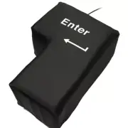 Computer USB Oversized Enter Key Pillow Big Enter Key Stress-relief Vent Cushion