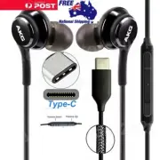 For SAMSUNG Type-C USB C Earphones S23 S22 Note 9 10 Plus S20 S21 FE S10 Earbuds