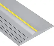 PAPILLON Universal Garage Door Bottom Threshold Seal Strip,Weatherproof Rubber DIY Weather Stripping Replacement, Not Include Sealant/Adhesive (16.5Ft, Grey)