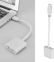 Richer-R USB 3.0 to VGA Display Adapter, USB 3.0 to VGA Adapter Cable 1920x1200 1080p, for Pro 2018/2017, Pro/Air 2018, S9/S8, Go