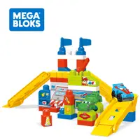 在飛比找PChome24h購物優惠-【奇哥】MEGA BLOKS 費雪美高 大積木賽車車庫情景套