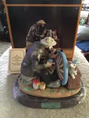 Flambro EMMETT KELLY JR "The Finishing Touch" #9873 Limited Edition Vintage