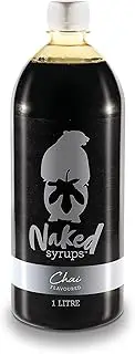Naked Syrups Spiced Chai Flavoured Concentrate Syrup 6 Pack of 1 Liter