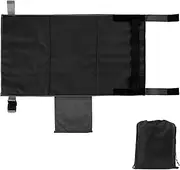 Toddler Airplane Bed, Toddler Airplane Seat Extender Aeroplane Bed for Children Portable Airplane Foot Hammock for Kids Toddler Plane Travel Essentials to Lie Down on Plane Toddler Airplane(Black)