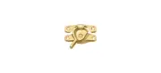 Deltana WL07CR003 Window Sash Lock, 1" x 2-5/8" in PVD Polished Brass