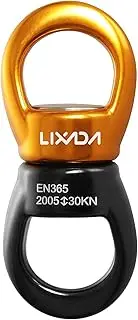 Swing Swivel 30kN Rotational Device Swing Spinner Carabiner Swivel Climbing Rope Swivels for Web Tree Swing Setting Hammock