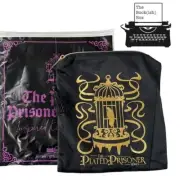 NWT Limited Edition The Bookish Box Plated Prisoner Velvet eReader Book Sleeve