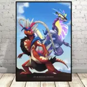 Canvas Posters Modern Home Print Prints Wall Children's Bedroom Decor A 21x30cm