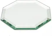 Glass Square Feng Shui Good Luck Octagonal Mirror 8cm