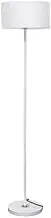 Modern Creative Floor Lamp White for Living Room Bedroom Study Office Dimmable Floor Lamp Remote Control Home Decor Standing Lamps with Lampshade Standing Light