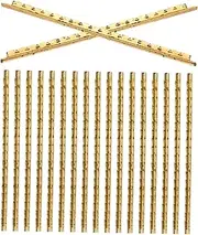 Kisangel 19pcs Guitar Fret Wire Fret Replacement for Electric Acoustic Guitars Compatible with Models Easy to Shape Lightweight and Portable for Luthiers and Musicians