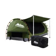 Weisshorn Celadon Double Swag with 7cm Mattress