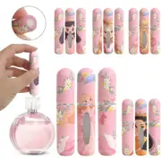 3PCS Perfume Atomiser Travel Portable Mini Refillable Bottle Scent Princess