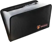 [Frediuo] Fireproof Document Bag Fire Proof Money Bag Jewelry Multifunctional Documents Safety Fireproof Storage Pouch Fire Proof Pouch