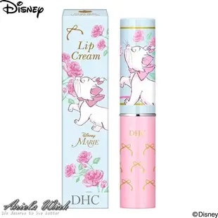 Ariel's Wish日本迪士尼DHC兩款玫瑰花園蝴蝶結Mario瑪莉貓限量純橄欖精華護唇膏高保濕單獨盒裝-日本製現貨