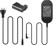 Raeisusp ACK-E10 AC Power Adapter Dummy Battery DR-E10 DC Coupler Kit Replacement LP-E10 for Canon EOS Rebel T3, T5,T6, Kiss X50, Kiss X70, Kiss X80,Kiss X90 EOS 1100D, EOS 1200D, EOS 1300D