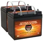 Pride Mobility QTY2 VMAX V35-857 AGM Battery Jazzy 1113 1143 Rally Sundancer