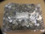 VINTAGE BUTTONS IRRIDESCENT ASSORTMENT 20 GROSS ( 20X144) 1LB13OZ VINTAGE IMPORT