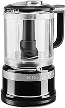 KitchenAid 5 Cup Cordless Food Chopper, Onyx Black