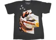 Size XL - Travis Scott Astroworld Horse Head Tee Washed Black Tee Washed Black