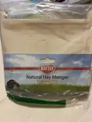 Kaytee Natural Large Hay Manger X2 New