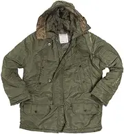[Mil-Tec] Olive Drab N3B Flight Jacket - 10181201