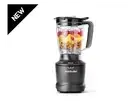 NutriBullet NBF50600 Gray 64oz Blender Pitcher Jar Size Blender 5 speeds