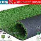 Primeturf Artificial Grass Synthetic Fake Lawn 2m x 10m Turf Plastic Plant 15mm