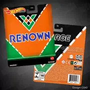 MAZDA 787B Group C Lemans RX-7 RENOWN Custom Hot Wheels Premium Card Model Decal