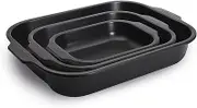 Woll Roasting Pie Set, 3 Pieces