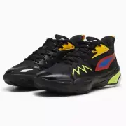 PUMA Genetics Black Green Red 379905-01 Mens Sport Sneakers Shoes