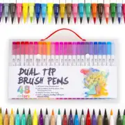 12-120 Colour Brush Pen Watercolor Art Drawing Painting Artist Sketch Marker AU