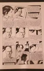 MIKE HOFFMAN original published art, TIGRESS #2 pg #19, Budd Root of Cavewoman
