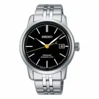 在飛比找momo購物網優惠-【SEIKO 精工】Presage漆藝錶盤自動機械錶/40.