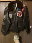 New AVIREX XS G-1 Top Gun Flight Jacket Vintage Style with Tag