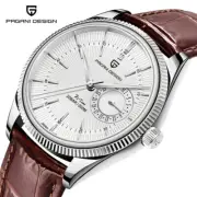 PAGANI DESIGN Men Quartz Wristwatches Luxury Sapphire Glass Business Watches+Box