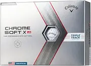 [Callaway] Chrome Soft X LS 2022 Golf Balls, 1 Dozen (Pack of 12), 4 Pieces