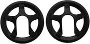 ifundom 2pcs Bicycle Chainring Guard: Universal Bike Sprocket Protector 5-Hole Crankset Cover Plastic Sprocket Cover for Mountain Bike