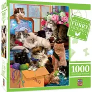 Masterpieces 1000 Piece Jigsaw Puzzle - Furry Friends - Trouble Makers