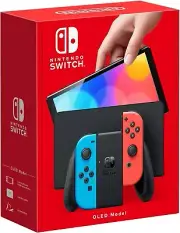 Nintendo Switch Console OLED Model 7" Display 64Gb - Neon