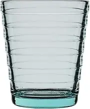 iittala Aino Aalto Tumbler, 8.7 fl oz (220 ml), Water Green, Pair