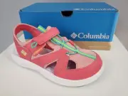 NEW Columbia Youth Techsun Sandal Strap Hook & Loop Toe Hiking Walking Size 4