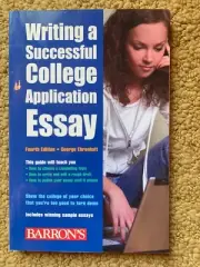 NEW Barron's Writing a Successful College Application Essay (Paperback 4th Ed.)