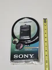 Sony SRF-49 FM/AM Vtg Walkman Classic Portable Radio With Headphones NEW SEALED