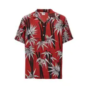 [ENDLESS JOY] ENDLESS JOY 'Bamboo' modal shirt Man L L Red