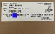 New HP Aruba AP-515 (RW) Unified AP, 802.11ax Dual-Radio 4x4 MU-MIMO Indoor.