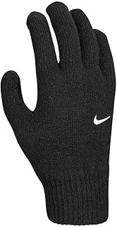 [Nike] Men's Swoosh Knit 2.0 Gloves, Black/White