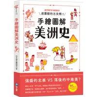 在飛比找蝦皮商城優惠-【和平】手繪圖解美洲史-168幼福童書網