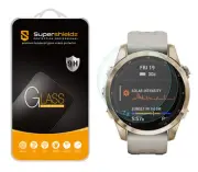 2X Tempered Glass Screen Protector for Garmin Fenix 7S/ 7S Solar 42mm