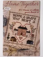 Home Together Cross Stitching Chart by Jeannette Douglas Designs